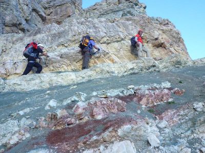 018-In der Ferrata Sentiero Astaldi